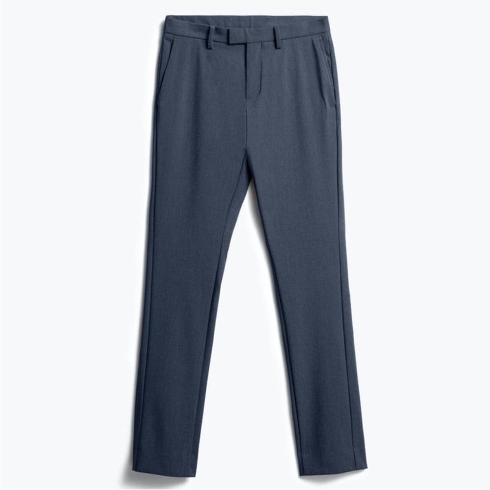 Ministry of Supply Velocity Dress Pant Slim Azurite Heather Gray Mens Size 30